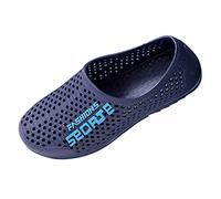 SRZYMJ Herren Sandalen Blau Sandalen Herren Strand Wandersandale Trekkingsandalen | Outdoorschuhe Sommer Freizeitschuhe Wanderschuhe Sport-Outdoor Wasser Fischer Atmungsaktive Sandalen 43