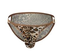 SRZYMJ Herren Unterhosen Slip aus Bambus Atmungsaktiv Weich Herren-Slips Mehrfarbig Unterhosen Männer Slip Set Thermo Unterhosen Herren Boxershorts Herren Weiß Kaffee L