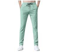 SRZYMJ Hosen Herren Herren Hosen Slim Fit Casual Jogger Sporthose Freizeithose Cargo Chino Jeans Hose Kurze Hosen Herren Cargo Beige Cargo Pants Men Shorts Herren Jeans Chino Hosen Anzug Hose