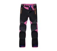 SRZYMJ Jogginghose Herren Fleecehose Trainingshose Hosen Herren Sweatpants Gefütterte Thermohose Winter Hosen Freizeithose Sporthosen Winterhose Winter Fleece Strumpfhose Cordhose Kurz Herren Lila XL