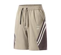 SRZYMJ Khaki Cargo Shorts Herren Kurze Hosen Sommer Trekkinghose Multi Taschen Freizeitshorts Regulär Fit Outdoorshorts Ausflug Wandershorts Fashion Arbeitshose Atmungsaktive Bequem Sportshorts 5XL