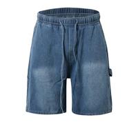SRZYMJ Kurze Hose Herren Stretch Jeans Kurze Strumpfhose Jogginghose Baggy 3 Pack Cargohose Große Größen Chino Hose Regular Fit Schwarz Hose Cargo Sporthose Outdoor Hosen Wanderhose Motorradhose 3XL