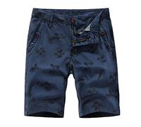 SRZYMJ Kurze Hosen Herren XL Badeshorts Herren Kurz Herren Chino Hose Stretch Radhose Herren Kurz Herren Hose Gym Short Latzhose Kurz Herren Blau Hosenträger Herren Breite 3XL