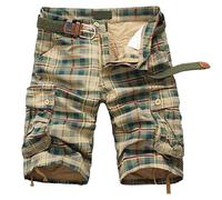 SRZYMJ Kurze Weiße Hose Herren Shorts Herren Camouflage Kurze Trainingshose Baumwolle Herren Jeans Herren Hosen Stretch Mens Tracksuit Bottoms Cargoshorts Khaki Shorts Unterwäsche Baumwolle XXL