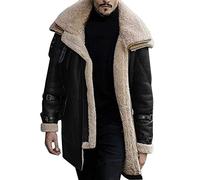 SRZYMJ Lederjacke Herren Schwarz Leder Bomberjacke Herren Windbreaker Herren Wasserdicht 5Xl Regenmantel Lang Herren Radbekleidung Herren Strickjacke Herren Sommer XXL Sommer Anzug Herren