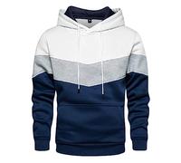 SRZYMJ Male Kapuzenpullover Plus Size Einfarbig Kapuzenpullover Leinenhemd Weiß Mittelalter Bademantel Für Halloween Hoodie Fahrrad Softshelljacke Lustige Pullunder Weiß 3XL