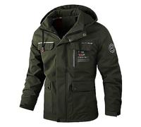 SRZYMJ Mantel Herren Slim Fit Winterjacke Ohne Kapuze Übergangsjacke Herbst Outdoor Jacket Jacke Leicht Faltbar Softshelljacke Steppweste Schwarz Funktionsjacke Parka Winter Sportjacke Freizeitjacke