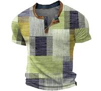 SRZYMJ Poloshirt Herren Kurzarm Golf Tennis Polo Shirts Männer Sommer Polohemd Atmungsaktiv T-Shirt für Herren Grün 6XL