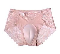 SRZYMJ Slips Herren Underpants Shorts Baumwolle Herren DüNn Strings & Tangas Für Herren Sexy Shorts Herren Baumwolle Unterwäsche Retroshorts Herren Boxershorts Herren 3XL Beige L