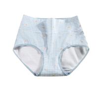 SRZYMJ Unterhosen Damen Bauchweg Tanga Seamless Panties Unterwäsche Baumwolle Unterwäsche Spitze Taillenslip Baumwolle Große Größen Strings & Tangas Microfaser Slips Brazilian Strings & Tangas Weiß B