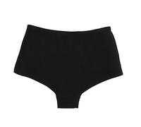 SRZYMJ Unterhosen Damen Panty Ohne Naht Hohe Taille Panties & Hipsters XXL Unterwäsche Frauen Baumwolle Mit Spitze Taillenslip Spitze Formend Tangas High Waist Slips Baumwolle Schwarz Strings Schwarz