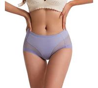SRZYMJ Unterwäsche Baumwolle Große Größen Unterhosen 10er Pack Tangas Damen Seamless Strings Damen High Waist Panties & Hipsters Mit Spitze Slips Nahtlos Hipster Mit Spitze Bikinislip Brazilian Style