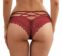 SRZYMJ Unterwäsche Frauen Sexy Set Seamless Unterhosen Bauchweg Sommer Panties Baumwolle Hipster Set Taillenslip Mit Spitze Tangas Baumwolle Weiß Slips Baumwolle Spitze Strings Baumwolle Dessous