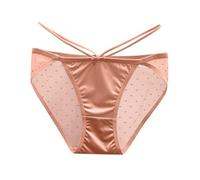 SRZYMJ Unterwäsche Set Hohe Taille Baumwolle Unterhosen Damen Set Spitze Tangas Strings & Tangas Für Panties Damen Hohe Taille Slips Ohne Naht Damen Beige Hipsters Für Damen Dessous Strümpfe Damen