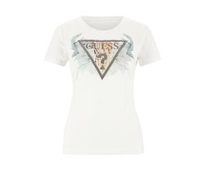 SS CN FLOWER TRIANGLE TEE XS