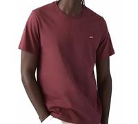 Levi's Herren T-Shirt - Original Housemark Tee, Rundhals, Baumwolle Dunkelrot XL