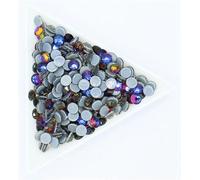 SS6-SS30 40 Farben Crystal AB Hot Fix Strasssteine, Glas Strass Hotfix Aufbügel-Strasssteine Nähen & Stoffdekorationen-Vulkan-ss30 288 Stück