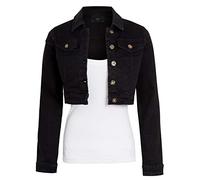 SS7 Damen Kurz geschnittene Jeansjacke