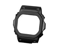 SSNAWBA Benutzerdefiniertes Metallgehäuse-Armband-Kit, kompatibel mit der Casio DW-5600-Serie | GW-M5610/GW-B5600 | Uhrenmodifikationsteile aus Edelstahl | DIY-Upgrade(Coal Black,5610mm)