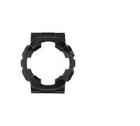 SSNAWBA Kompatibel mit Casio Gold Black Warrior GA-110 GA-110GB/100/120/140 Gehäuse aus massivem Edelstahl GA110 GA120 Metallarmband(Black case)