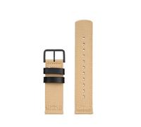 SSNAWBA Schwarzes, armeegrünes, khakifarbenes Nylon-Uhrenarmband, kompatibel mit Casio GA-2000/GA-2300, Canvas-Uhrenarmband, 24 mm, Herrenuhr-Zubehör(Khaki-Black)