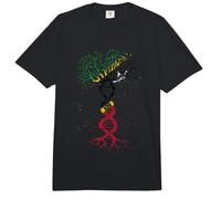 St. Kitts und Nevis DNA Tree Nevisian Pride Kittitian Flagge Comfort Colors Adult Heavyweight T-Shirt