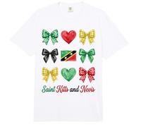 St. Kitts und Nevis Kittitian Nevisian Girls Comfort Colors Adult Heavyweight T-Shirt