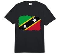 St. Kitts und Nevis Nevisian Pride Vintage Nevisian Flagge Comfort Colors Adult Heavyweight T-Shirt