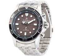 St. Leonhard Solar Funkuhren: Herren-Funk-Armbanduhr mit Akku und Solarpanel im Zifferblatt (Solar Funkuhr Herren, Armbanduhr, Akkus)