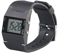 St. Leonhard Uhr mit Weckfunktion: Sprechende Herren-Armbanduhr mit Weckfunktion (Armbanduhr mit Weckerfunktion, Herrenarmbanduhr, Uhrenarmband schwarz)