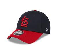 St. Louis Cardinals New Era 2025 MLB Batting Practice 9FORTY Stretch Snap Cap Navy - ONE SIZE