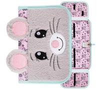 St. Majewski Bambino Einzelfedermäppchen, Plüschmaus Mouse mit abstehenden Ohren