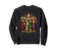 St. Michael Raphael Gabriel Uriel Erzengel Kunst Sweatshirt