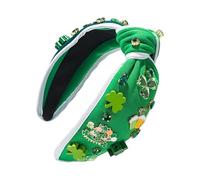 St. Patrick's Day Stirnband Irischer Strassstein Styling Werkzeug