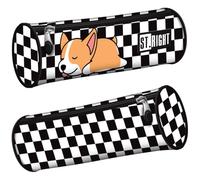 ST.RIGHT Mäppchen Federtasche Federmäppchen für die Schule Sleepy Corgi
