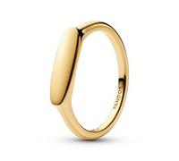 Stabring für Damen, IP Gold, gravierbar