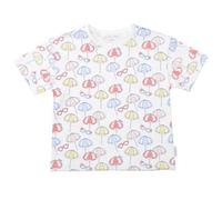 STACCATO - Md.-T-Shirt bright white aop - Gr. - 128/134