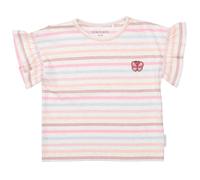 STACCATO - Md.-T-Shirt, Streifen nature mel str - Gr. - 128/134