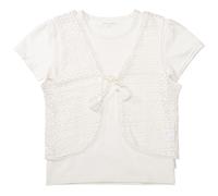 STACCATO - Md.-T-Shirt + Weste white - Gr. - 152