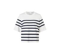 BOGNER Shirt Stacey für Damen - Off-White/Navy-Blau - 44