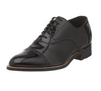 STACY ADAMS Herren Concorde Oxford, Schwarz (schwarzer Lack), 45.5 EU