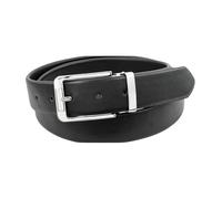 Stacy Adams Herren Crocker Dehnbarer Gürtel, Schwarz, S