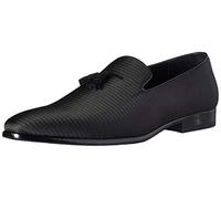 STACY ADAMS Men's Tazewell Tassel Slip-on Loafer, Black, 15 UK