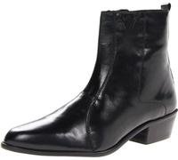 Stacy Adams Santos Herren-Stiefel mit seitlichem Reißverschluss, Schwarz, 45 EU