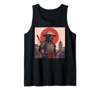 Staffordshire Bullterrier Samurai Japanischer Ukiyo-e Hund Tank Top