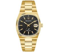 Stainless Steel Bracelet Black Dial Super Seville 97B246 by Bulova