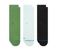 "Stance 3-er Set Socken ""Casual"" Schwarz, Grün und Hellblau"