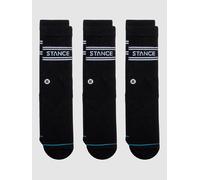 Stance Basic 3 Pack Crew Socks black Gr. L