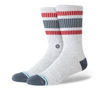 Stance Boyd Pop Stitch Crew Socks Grau in Größe M