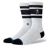 Stance - Boyd Skull Crew - Multifunktionssocken, Gr. 38-42, grau (HeatherGrey)